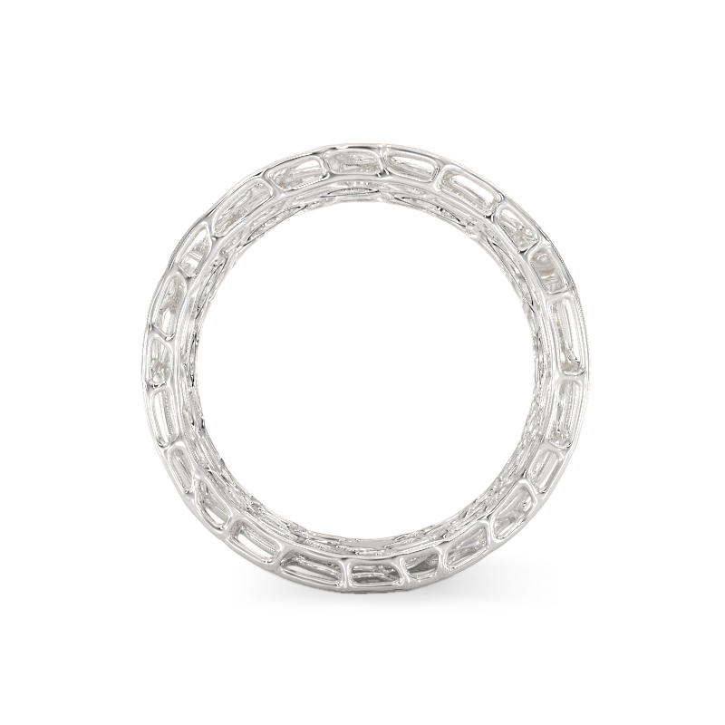 Coral Bubbles Ring From White Gold3