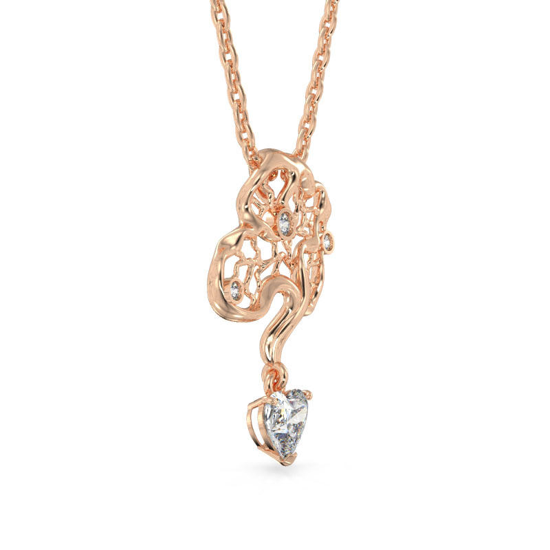 Corylus Rose Gold Pendant2