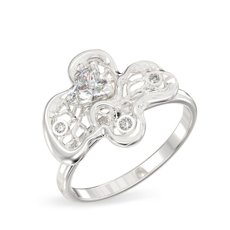 Corylus White Gold Ring3