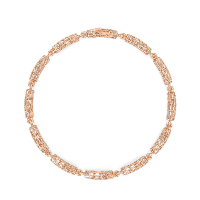 Exquisite Bracelet of Rose Gold1