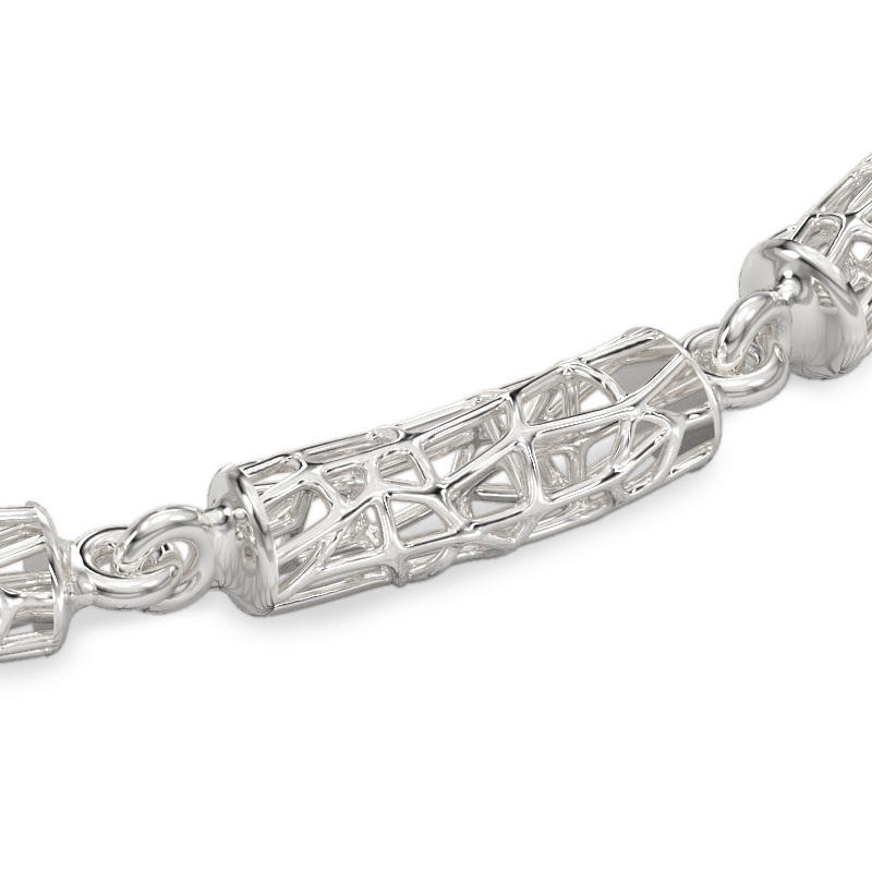 Exquisite Bracelet of White Gold3