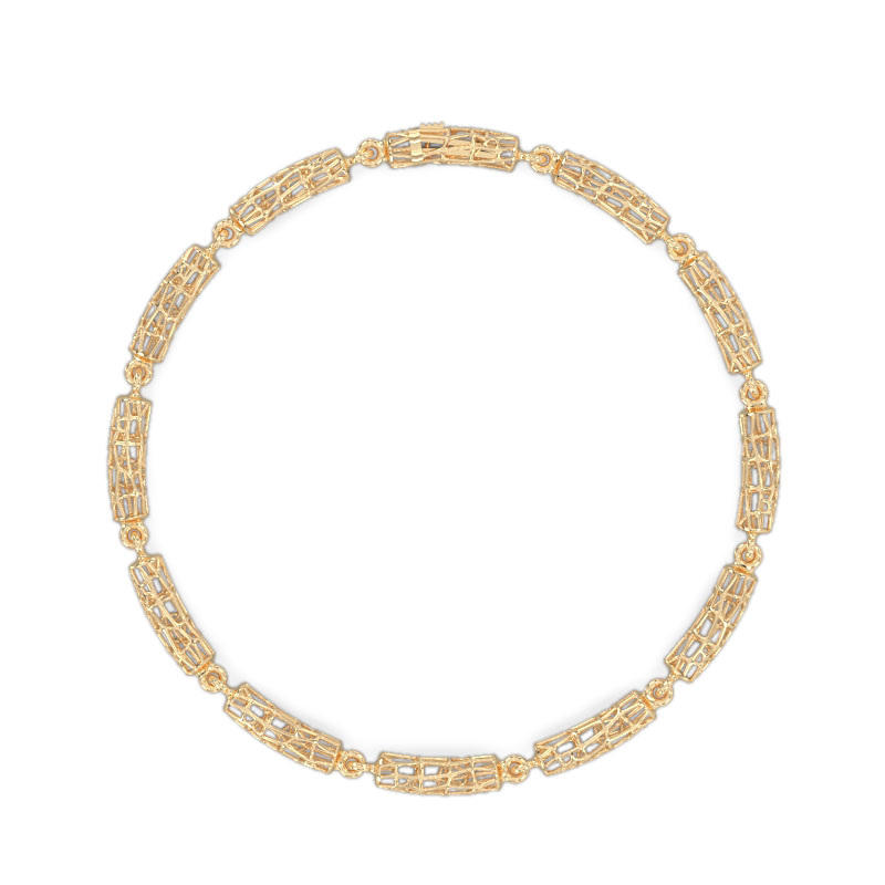Exquisite Bracelet of Yellow Gold1