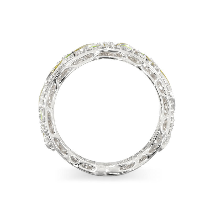 Green Butterfly ring 3